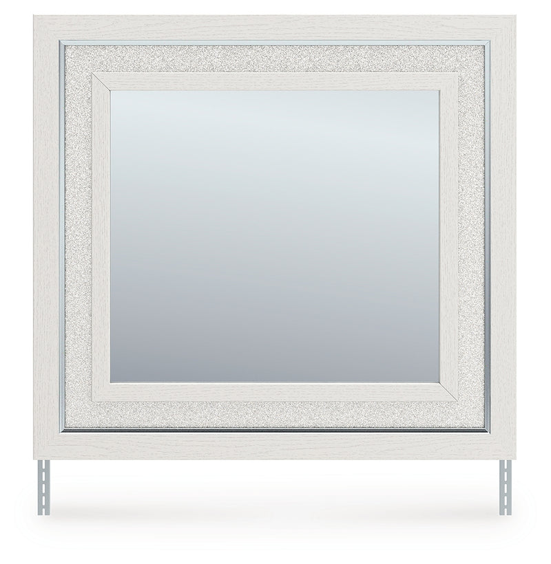 Evee Outdoor & More - Ashley Furniture - Zuraleus Bedroom - Bedroom Mirror / White - PCB3381-36