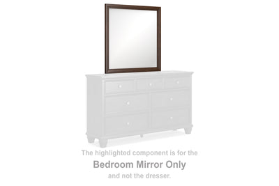 Evee Outdoor & More - Ashley Furniture - Danabrin Bedroom - Bedroom Mirror / Brown - B685-36