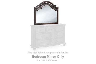 Evee Outdoor & More - Ashley Furniture - Lavinton Bedroom - Bedroom Mirror / Brown - B764-36