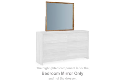 Evee Outdoor & More - Ashley Furniture - Dressonni Bedroom - Bedroom Mirror / Brown - B790-36