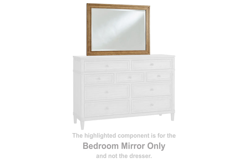 Evee Outdoor & More - Ashley Furniture - Sharlance Bedroom - Bedroom Mirror / Brown - B895-36