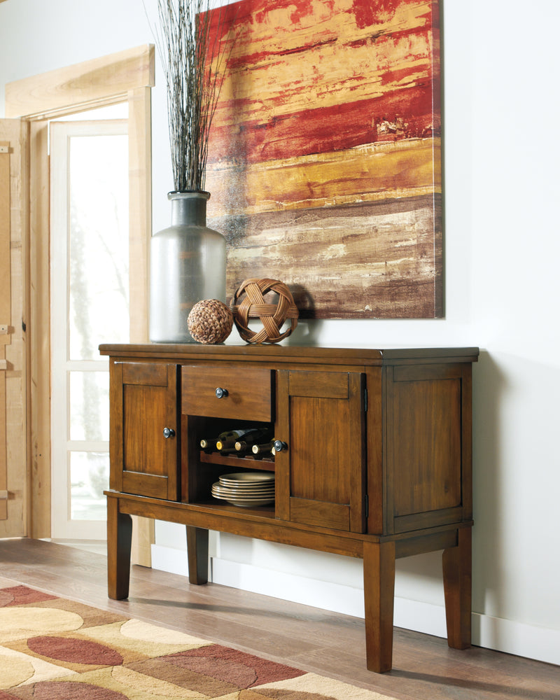 Evee Outdoor & More - Ashley Furniture - Ralene Dining Room - Dining Room Server / Medium Brown - D594-60