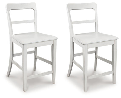 Evee Outdoor & More - Ashley Furniture - Greddinton Counter Height Barstool (Set of 2) - Counter Height Barstool (Set of 2) / Multi - PCD824-224X2