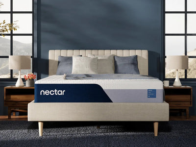 Evee Outdoor & More - Ashley Furniture - Nectar Classic Memory Foam 5.1 Mattresses - Full / White - M12521