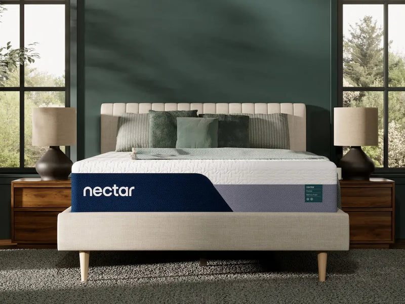 Evee Outdoor & More - Ashley Furniture - Nectar Premier Memory Foam 5.1 Mattresses - Full / White - M12621