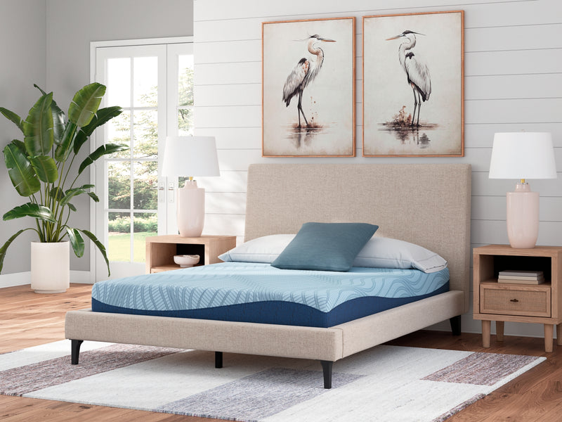Evee Outdoor & More - Ashley Furniture - Peak 2.0 8 Memory Foam Mattresses - Full / White - M20421