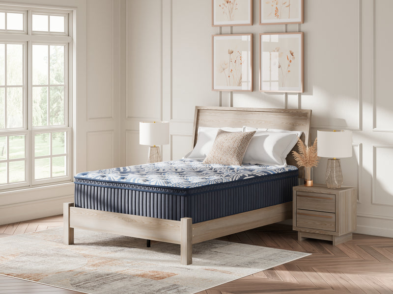 Evee Outdoor & More - Ashley Furniture - Plush Luxe 2.0 Mattresses - California King / Blue - M49751
