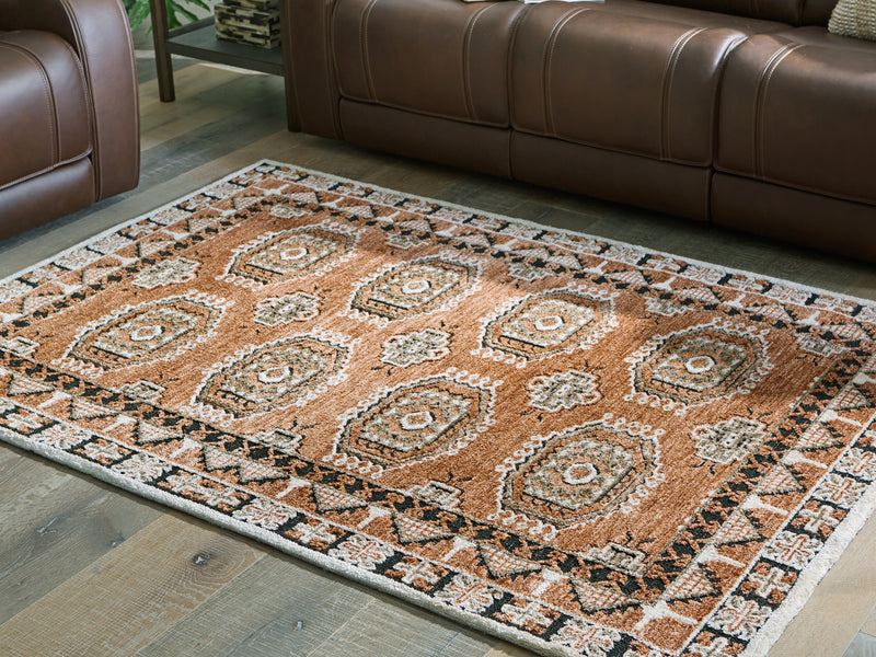 Evee Outdoor & More - Ashley Furniture - Qaabiz Rug - 5&