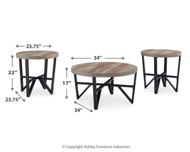 Deanlee Table (Set of 3)