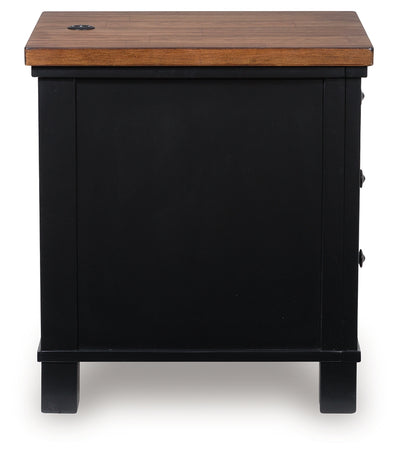 Wildenauer Chairside End Table