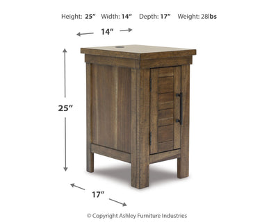 Moriville Chairside End Table