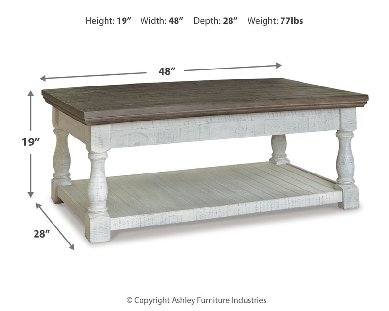 Havalance Lift-Top Coffee Table